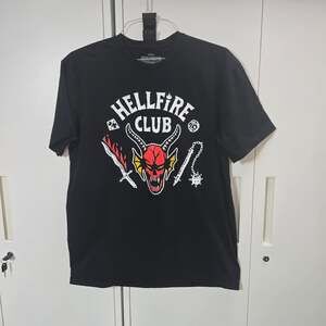 Netflix Stranger Things Hellfire Club T-Shirt Black